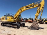 Side of used Excavator